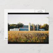 サンセットオンザファーム ポストカード (正面/裏面)