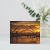 サンセットオンザリバーTyne ポストカード (スタンド正面)