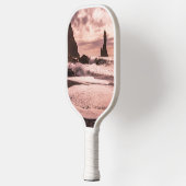 サンセットオンザレイニスフジャラブラックサンドビーチ ピックルボールラケット (左)