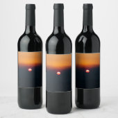 サンセットオンザワインボトル ワインラベル (ボトル)