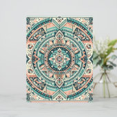 サンセットオンシーパターン(の模様が)あるスクラップブック紙 (スタンド正面)