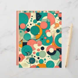 サンセットオンシーパターン（の模様が）あるスクラップブック紙