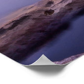 サンセットオンタホ湖 ポスター (角)