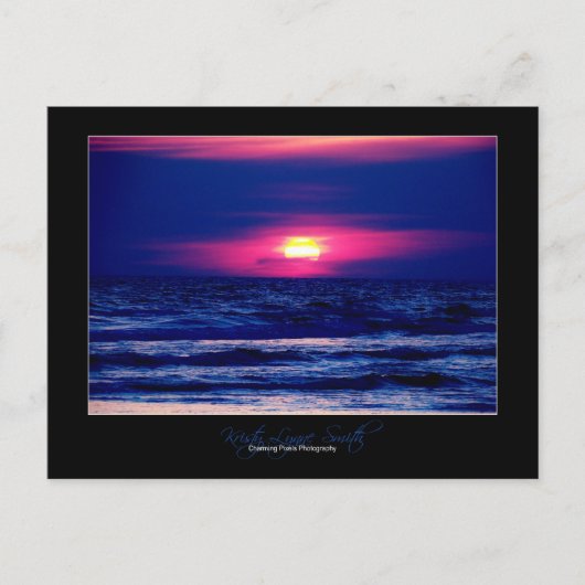 サンセットオンパナマシティビーチはがき ポストカード (正面)