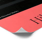 サンセットオンヒルトンヘッドアイランド ポスター (角)