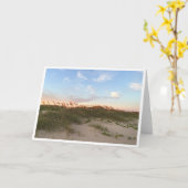 サンセットオンビーチ カード (黄色い花)