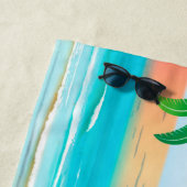 サンセットオンビーチ ビーチタオル (インサイチュ)