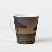 サンセットオンビーチ,マヨルカ,スペイン カフェラテマグ (左アングル)