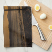 サンセットオンビーチ,マヨルカ,スペイン キッチンタオル (四つ折り)