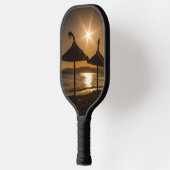 サンセットオンビーチ，マヨルカ，スペイン ピックルボールラケット (左)