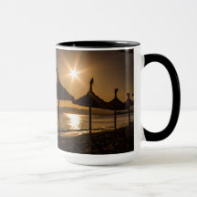 サンセットオンビーチ，マヨルカ，スペイン