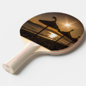 サンセットオンビーチ，マヨルカ，スペイン 卓球ラケット (正面アングル)