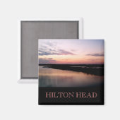 サンセットオンブロードクリークマグネット マグネット (正面/裏面)