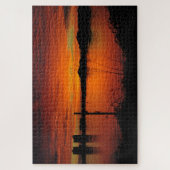 サンセットオンペンサコーラビーチ ジグソーパズル (縦)