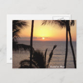 サンセットオンマウイ ポストカード (正面/裏面)