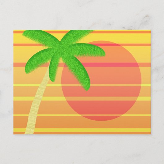 サンセットオンマウイ ポストカード (正面)