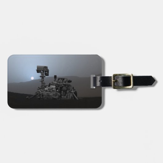 サンセットオン火星ズキュリオティローバー ラゲッジタグ (正面横)
