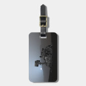 サンセットオン火星ズキュリオティローバー ラゲッジタグ (正面縦)