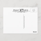 サンセットオン素晴らしミシガンレイクポストカード ポストカード (裏面)