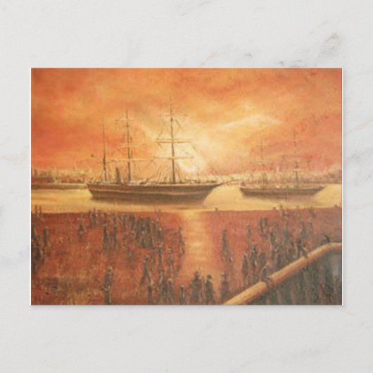 サンセットオン過去 ポストカード (正面)