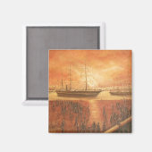 サンセットオン過去 マグネット (正面/裏面)