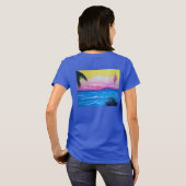 サンセットオーシャンオーキッド Tシャツ (裏面フル)