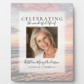 サンセットオーシャンメモリアルフォトトリビュート フォトプラーク (正面)