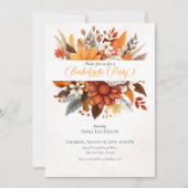 サンセットオータムフローラバチェロレッテ 招待状 (正面)