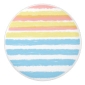 サンセットオーバーウォーターカラーストライプ セラミックノブ (正面)