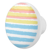 サンセットオーバーウォーターカラーストライプ セラミックノブ (右)