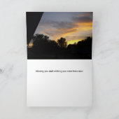 サンセットオーバーケンタッキー カード (内部)