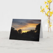 サンセットオーバーケンタッキー カード (黄色い花)