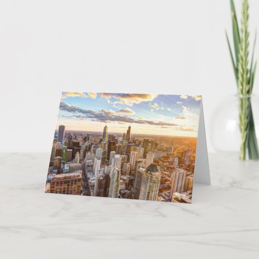 サンセットオーバーシカゴ カード (正面)