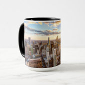 サンセットオーバーシカゴ マグカップ (正面左)