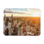 サンセットオーバーシカゴ マグネット (横)