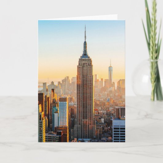 サンセットオーバーニューヨーク カード (正面)