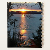 サンセットオーバーフォレストレイクデイリープランナー プランナー手帳 (裏面)