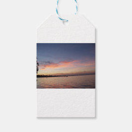 サンセットオーバーフロリダベイ，鍵ラルゴFL ギフトタグ