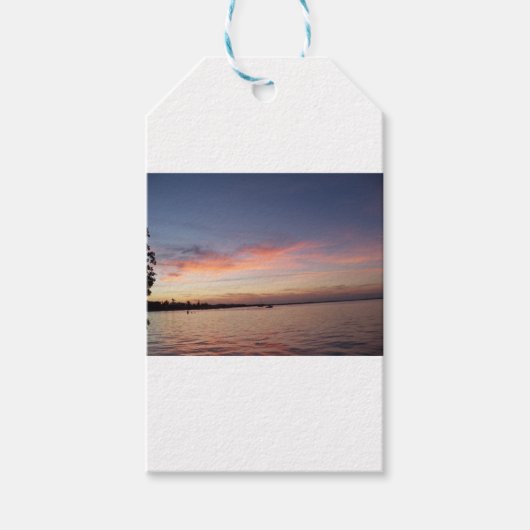 サンセットオーバーフロリダベイ,鍵ラルゴFL ギフトタグ (正面)