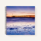 サンセットオーバーベンチュラピアアンドビーチ ノートブック (正面)