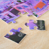 サンセットオーバーポジターノ（イタリア） ジグソーパズル (側面)