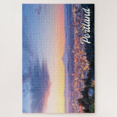 サンセットオーバーポートランド,オレゴン ジグソーパズル (縦)