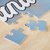 サンセットオーバーポートランド，オレゴン ジグソーパズル (側面)