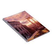 サンセットオーバーローマコロシアムインローマ ノートブック (右側)