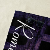 サンセットオーバーローマコロシアムインローマ ビーチタオル (インサイチュ)