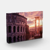 サンセットオーバーローマコロシアムインローマ フォトブロック (左)