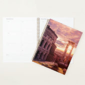 サンセットオーバーローマコロシアムインローマ プランナー手帳 (ディスプレー)