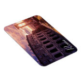 サンセットオーバーローマコロシアムインローマ マグネット (右側)