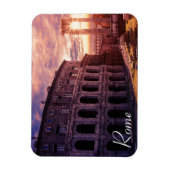 サンセットオーバーローマコロシアムインローマ マグネット (縦)