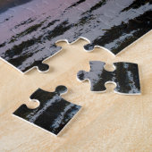 サンセットオーバーLoch Fyne, Scotland Jigsawパズル ジグソーパズル (側面)